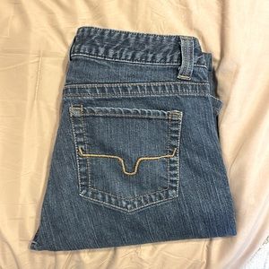 Size 10/34 Kimes Ranch Jeans.   Betty style. Boot cut riding jeans